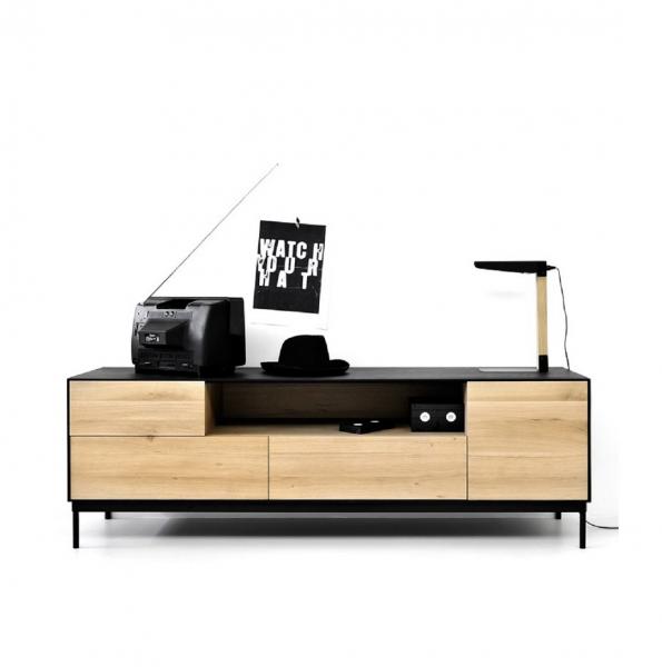 Blackbird Mueble Tv Roble Ambiente 1