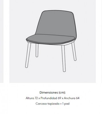 Butaca Bisell tapizada Treku HogarDomestic_1_pad