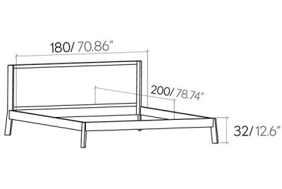 Cama Breda 180 PuntMobles HogarDomestic