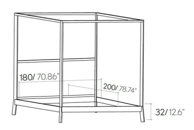 Cama Breda Dosel 180 PuntMobles HogarDomestic