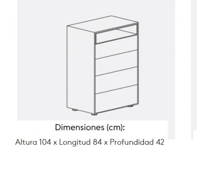 Chifonier Ober 104 Treku HogarDomestic 84