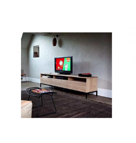 Ligna Mueble Tv Roble Ethnicraft Ambiente 13