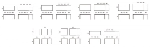 Mesa Brooklyn rectangular extensible TamiroTarazona HogarDomestic Ficha