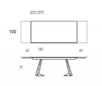 Mesa Infinity extensible TamiroTarazona HogarDomestic 185x100