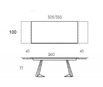 Mesa Infinity extensible TamiroTarazona HogarDomestic 260x100