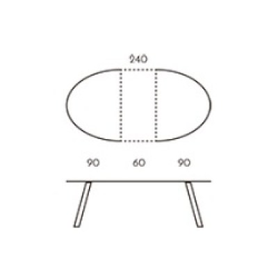 Mesa Moon extensible TamiroTarazona HogarDomestic 180