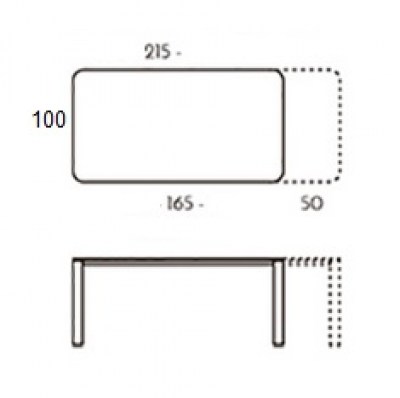 Mesa NewYork extensible TamiroTarazona HogarDomestic 165 100