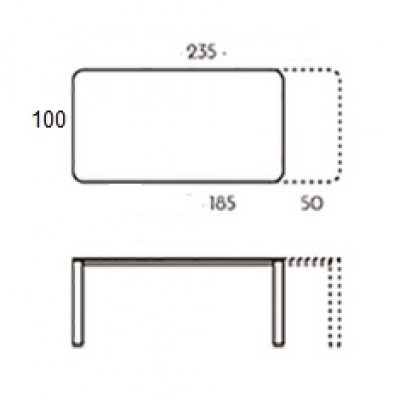 Mesa NewYork extensible TamiroTarazona HogarDomestic 185 100