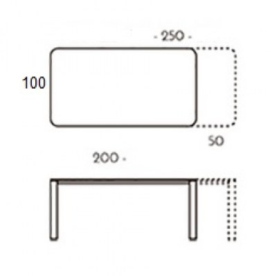 Mesa NewYork extensible TamiroTarazona HogarDomestic 200 100