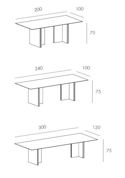 Mesa Stockholm rectangular PuntMobles HogarDomestic Ficha