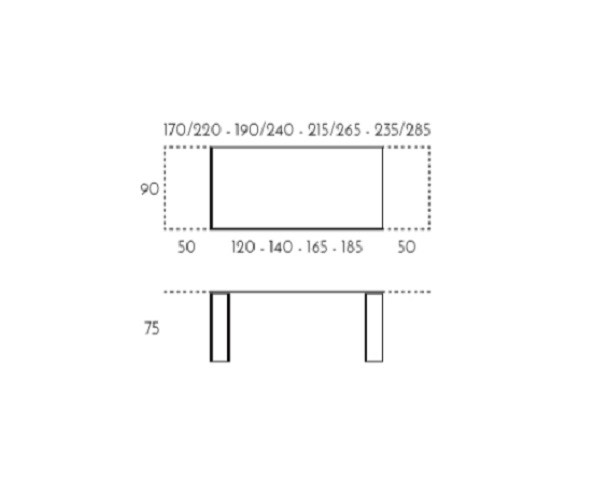 Mesa Tempoplus extensible TamiroTarazona HogarDomestic Ficha