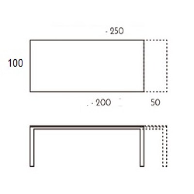 Mesa Urban extensible TamiroTarazona HogarDomestic 200 100