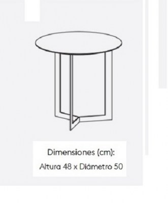 Mesa centro Kabi Treku HogarDomestic 50 48