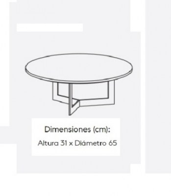 Mesa centro Kabi Treku HogarDomestic 65 31