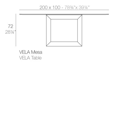 Mesa Vela Vondom 200 Ficha Tecnica