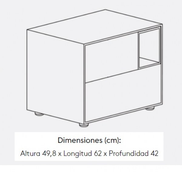 Mesita Ober 62 Treku HogarDomestic Derecha