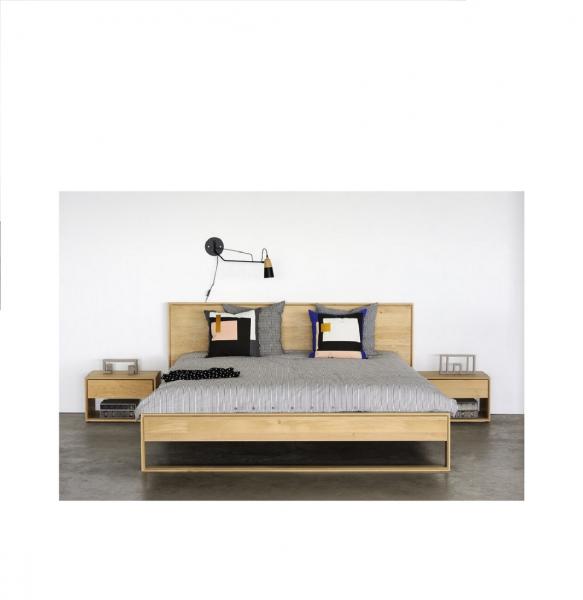 Nordic Cama Roble Ethnicraft Ambiente 6