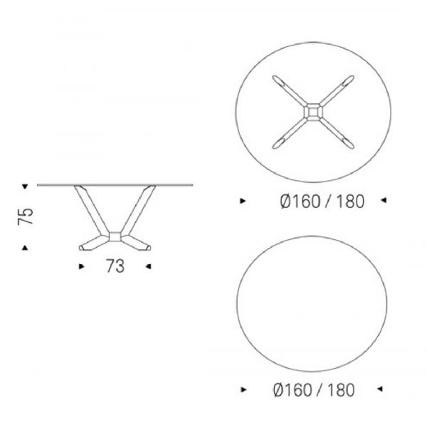 Planer Round Cattelan Ficha Tecnica