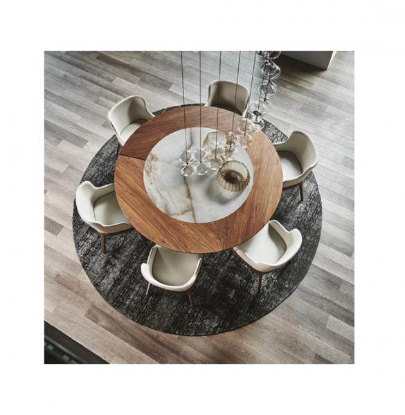 Planter Ker-Wood Round Cattelan Ambiente 1