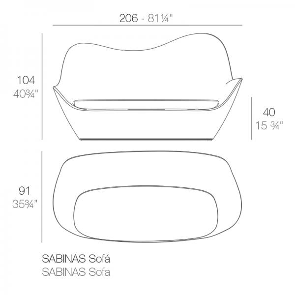 Sofa Sabinas Vondom Ficha Tecnica